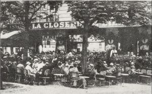 La Closerie des Llilas hacia 1909 (Wikipedia)