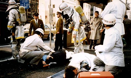 Imagen de algunas de las víctimas del ataque del gas sarín