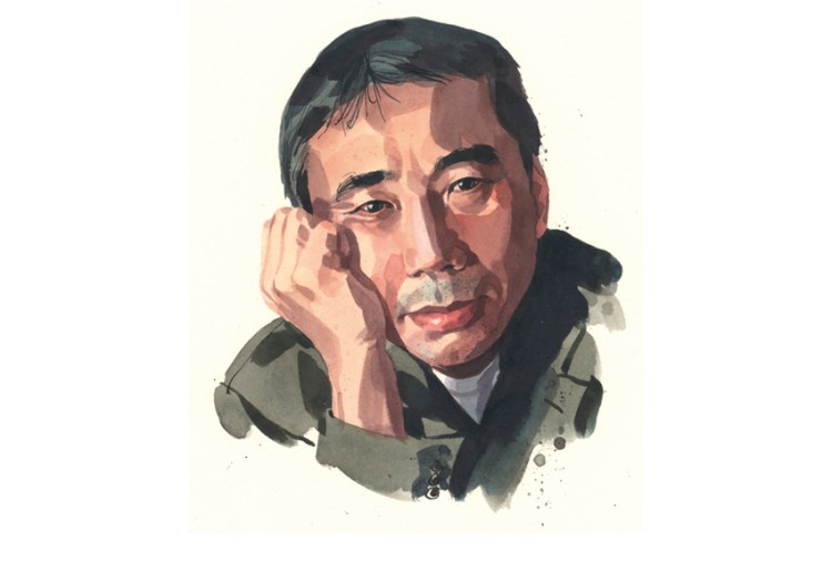 Una pintura de Haruki Murakami