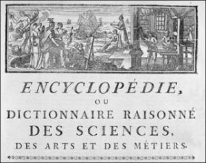 La búsqueda de la primera edición de la Enciclopedia Francesa lleva a una reflexión maestra