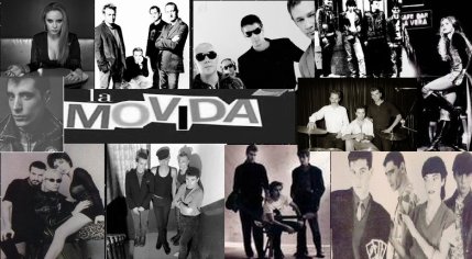 La novela tiene como telón de fondo los años de la movida madrileña