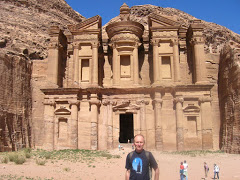 El autor en otra de sus visitas (foto de su blog personal)