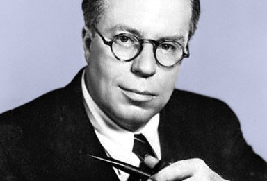 El autor Christopher Morley