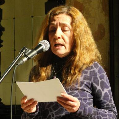 La poetisa María José Collado, autora de "Centinelas del frío"