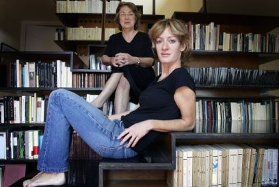 Milena Busquets y su madre Esther Tusquets en 2005. Fuente: Susanna Sáez