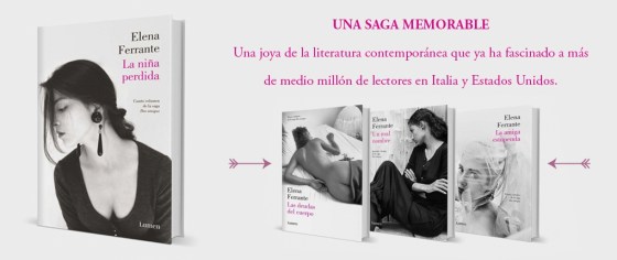 La saga Dos amigas, de Elena Ferrante