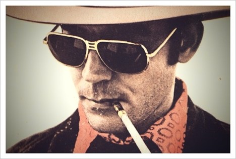 Hunter S. Thompson mezcló realidad y alucinaciones en sus investigaciones