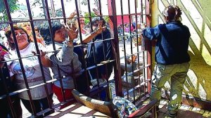 Penal de Santa Mónica, Perú, sobre el que trata "Día de visita"