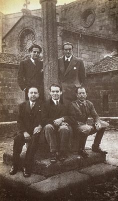 Federico García Lorca nunha visita a Betanzos en maio do 1932