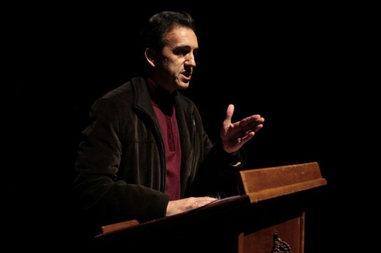 Miguel Sande, autor de "A candidata"