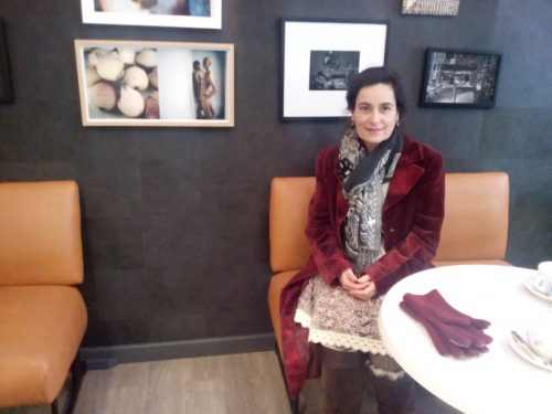 Fátima Chamadoira, autora de "Los pies de la lechuza"