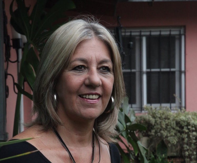 Laura Massolo, reconocida cuentista y autora de "La otra piedad"