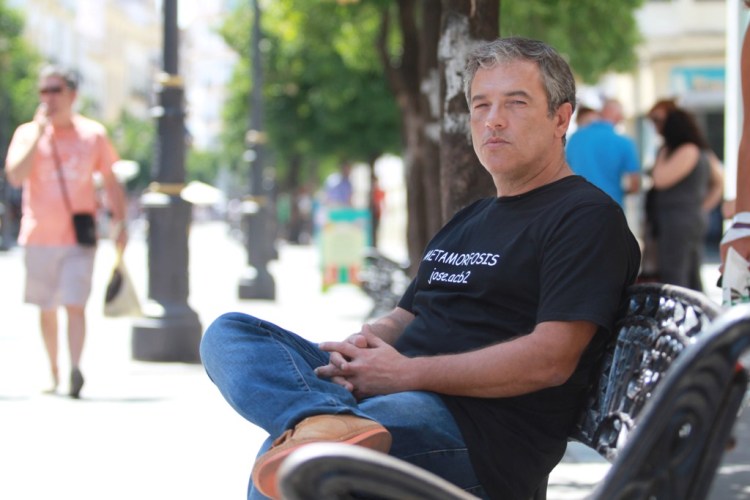 José Acevedo, autor de "Metamorfosis y otros relatos"