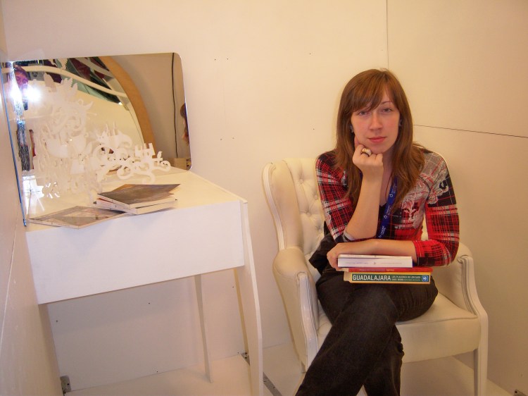 Emma Pedreira, autora de "Bibliópatas e fobólogos"