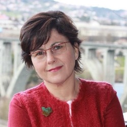 Celia Díaz Núñez, autora de "Unha verdade amarga"