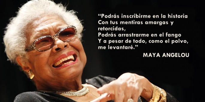 Maya Angelou, autora de "Yo sé por qué canta el pájaro enjaulado"