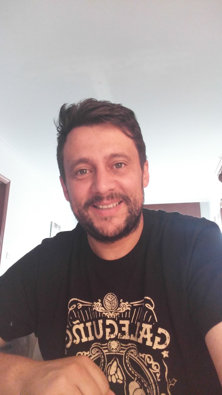 O autor Miguel Ángel Alonso Diz