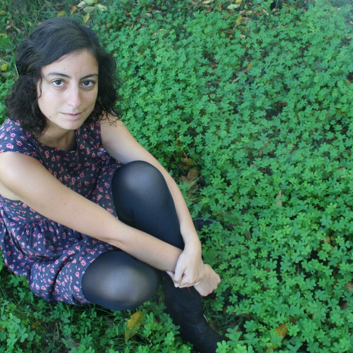 Andrea Barreira, autora de "Non hai luz sen escuridade"