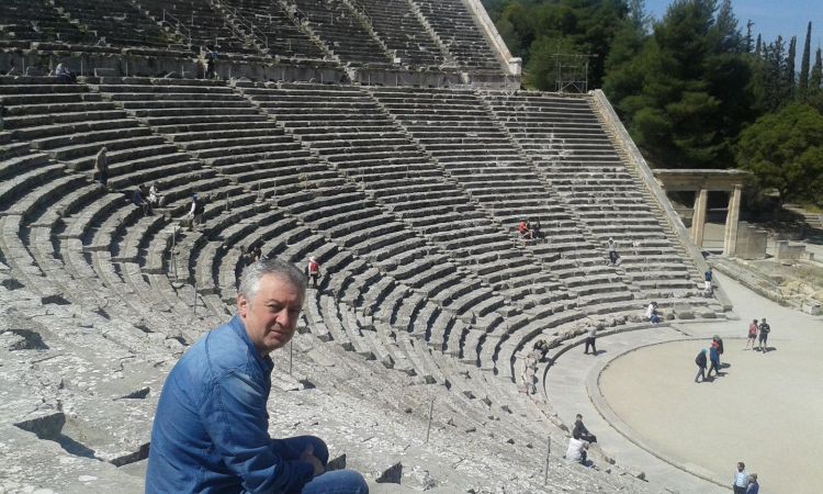 Ramón Sandoval, autor de "Zocas e decibelios"