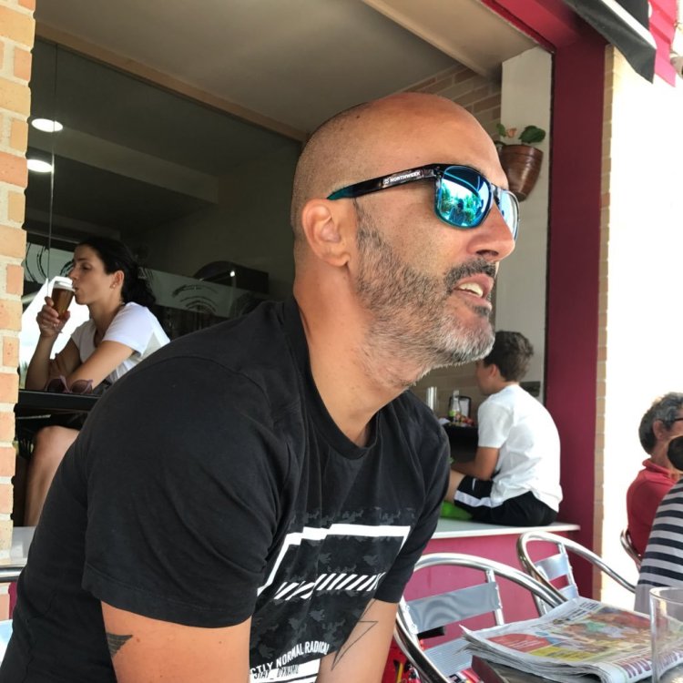 Juan Parcero, autor de "Vento na cara"