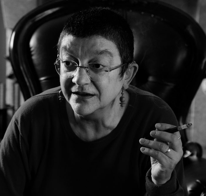 Uxía Casal, autora do libro de relatos "Saturno tamén é deus"