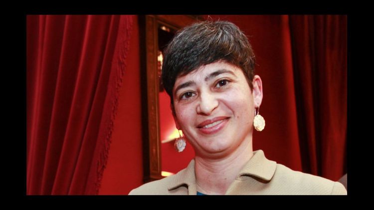 María Reimóndez, autora do poemario "Galicia en bus"