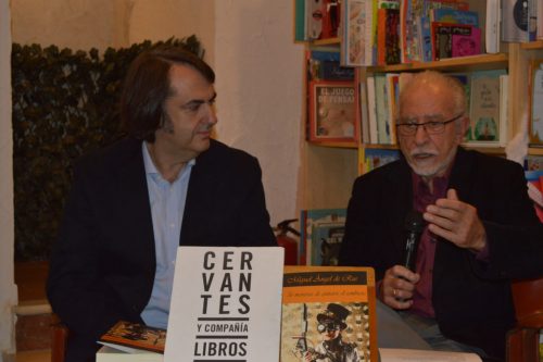 Miguel Ángel de Rus en la presentación de "36 maneras de quitarse el sombrero"