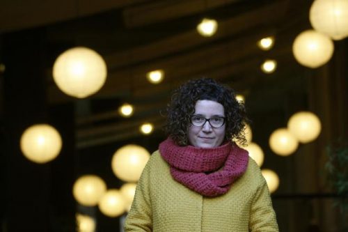 Tina Vallès, autora de "A memoria da árbore"