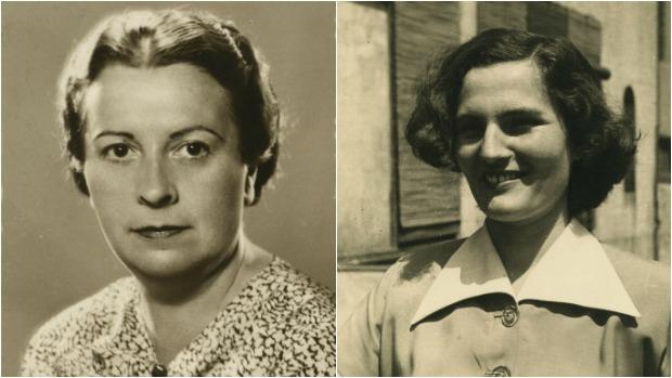 Elena Fortún y Carmen Laforet