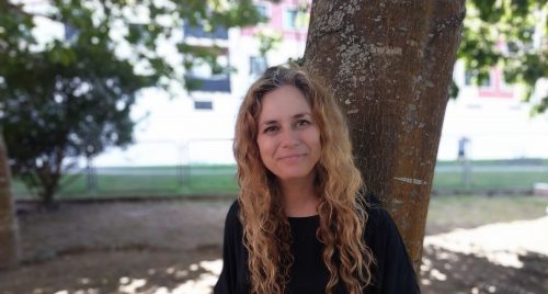 Luz Beloso, ilustradora. Foto: Iria Collazo