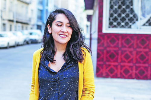 Arelis Uribe, autora del libro de relatos "Quiltras"