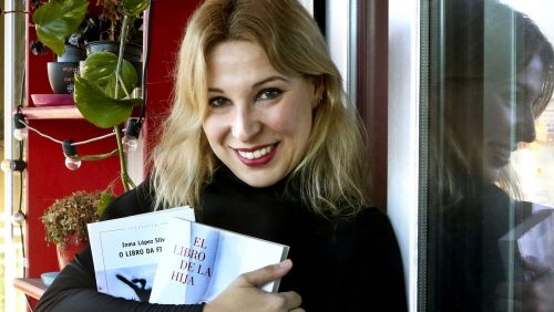Inma López Silva, autora de "O libro da filla"