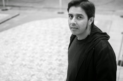 Alberte Momán, autor do poemario "Non venal"