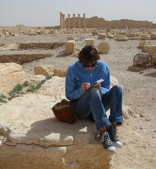 A autora galega Ana Cabaleiro